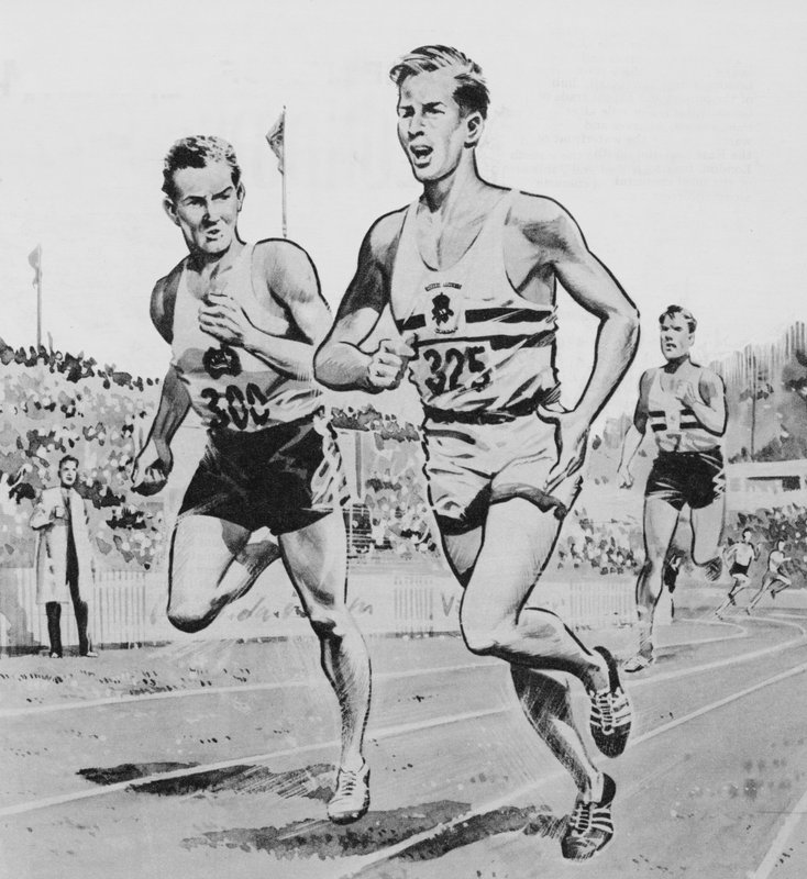 The Mile Of The Century: Racet mellan Roger Bannister och John Landy vid Commonwealth Games 1954 av English School