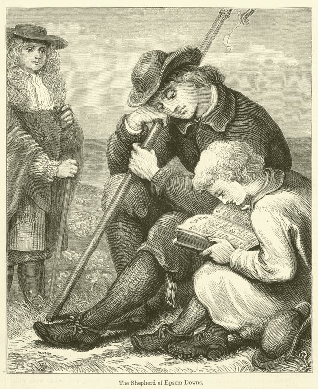 Herden från Epsom Downs av English School