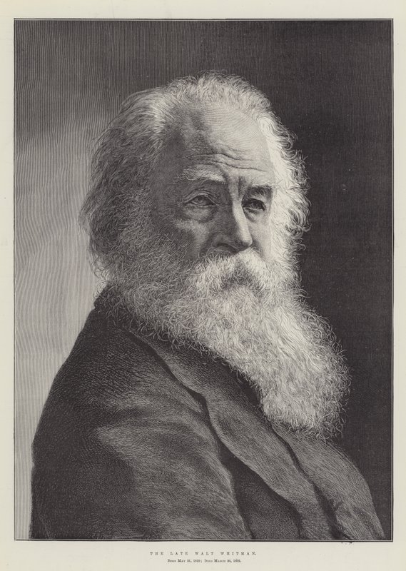 Den bortgångne Walt Whitman av English School
