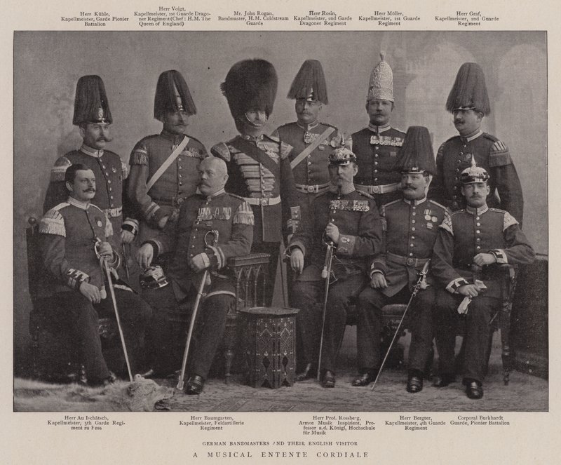 En musikalisk Entente Cordiale av English Photographer