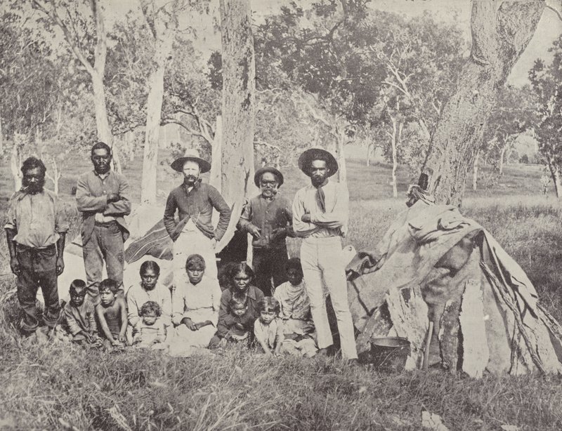 Aboriginalläger av English Photographer