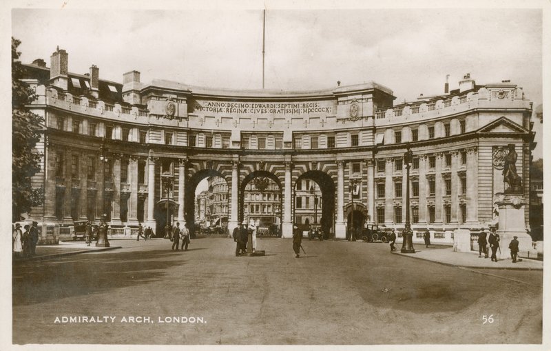 Admiralty Arch, the Mall, London av English Photographer