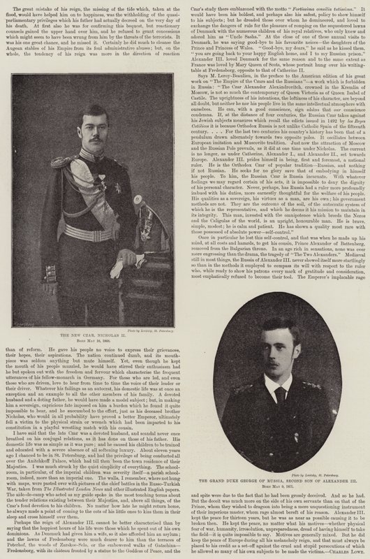 Alexander III av Ryssland av English Photographer