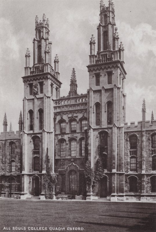 All Souls College Quadrangle Oxford av English Photographer