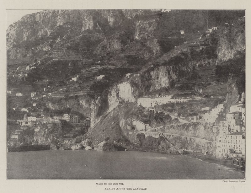 Amalfi efter Jordfallet av English Photographer