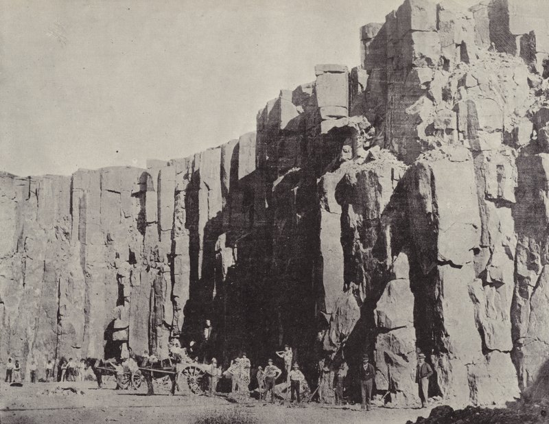 Basaltiska kolonner, Kiama Quarries, New South Wales av English Photographer