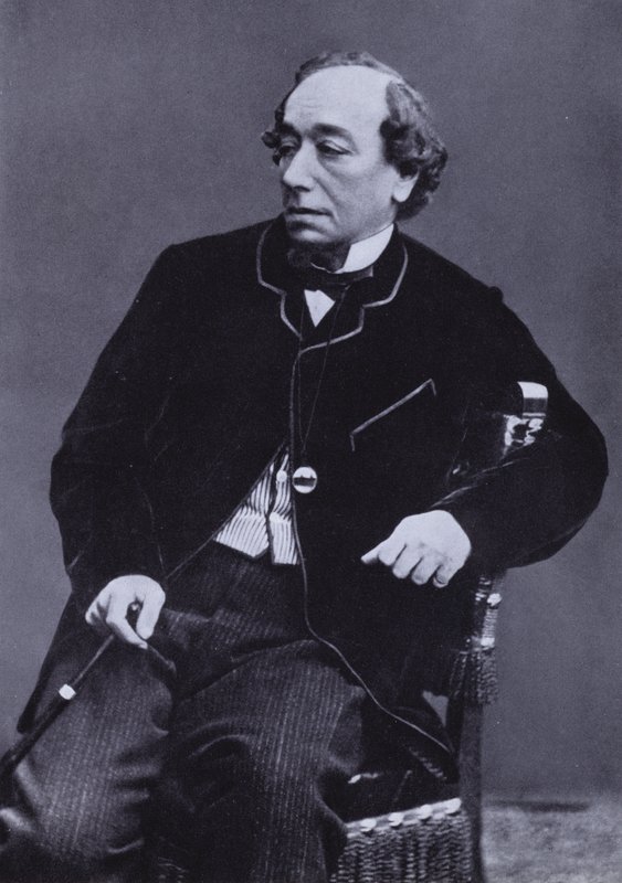 Benjamin Disraeli, Earl of Beaconsfield, brittisk konservativ politiker och premiärminister av English Photographer