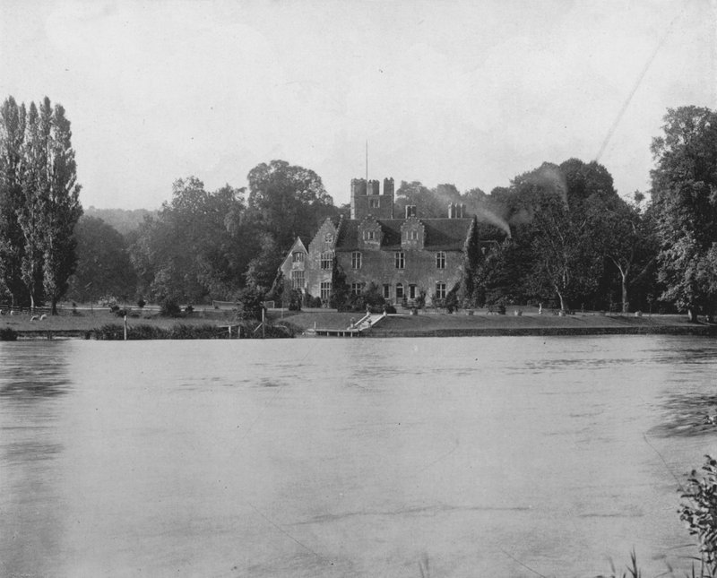 Bisham Abbey (s/v foto) av English Photographer