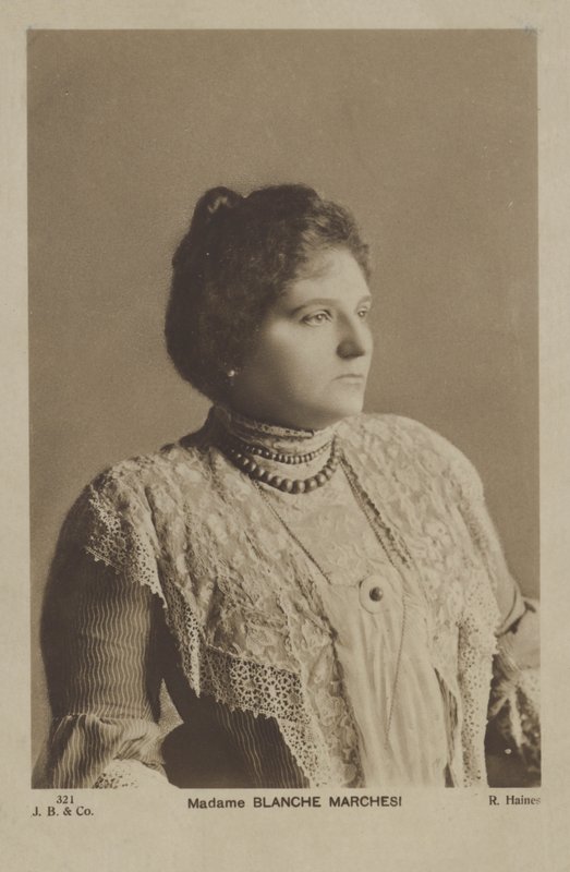 Blanche Marchesi, fransk mezzosopran av English Photographer