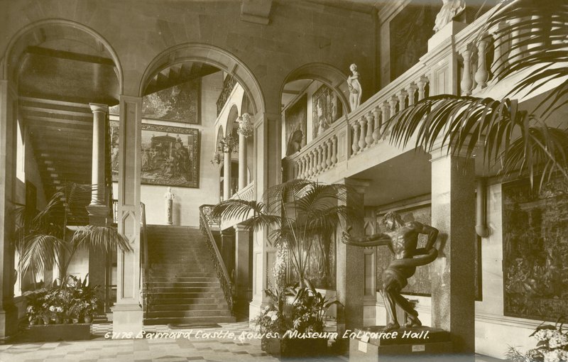 Bowes Museum, Barnard Castle, County Durham (s/v foto) av English Photographer