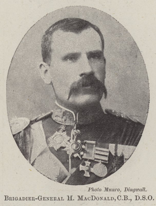 Brigadgeneral H MacDonald, CB, DSO av English Photographer