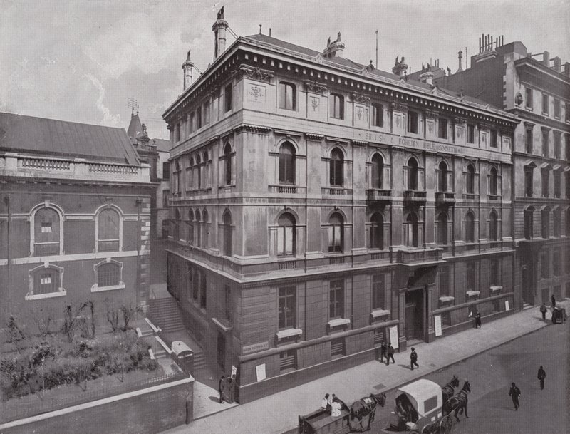 British and Foreign Bible Society House, Queen Victoria Street av English Photographer
