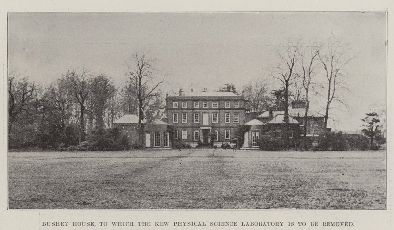 Bushey House, till vilket Kew Physical Science Laboratory ska förstöras av English Photographer
