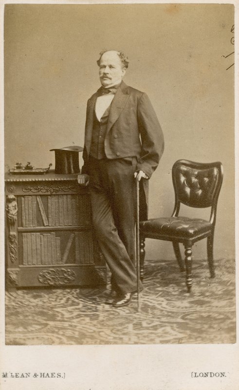 Kapten Matthew Fontaine Maury, amerikansk hydrograf av English Photographer