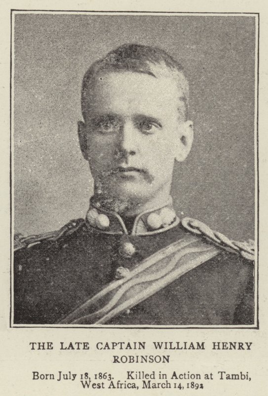 Kapten William Henry Robinson av English Photographer