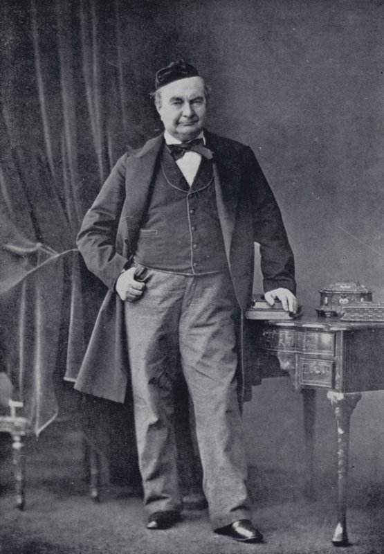 Charles Augustin Sainte-Beuve (s/v foto) av English Photographer