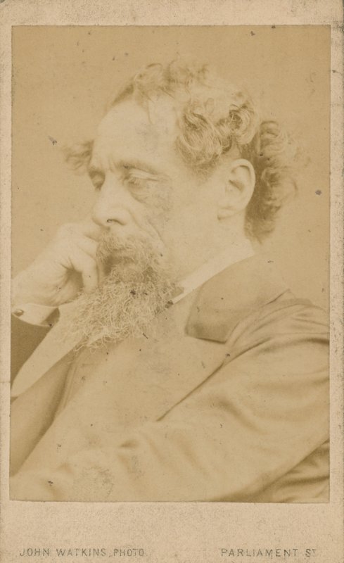 Charles Dickens av English Photographer