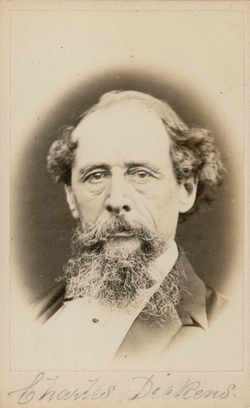 Charles Dickens av English Photographer