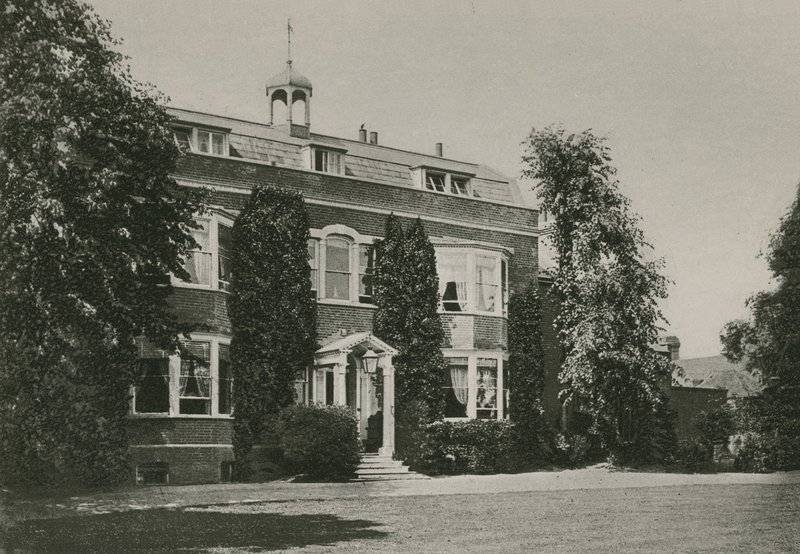 Charles Dickens hus, Gadshill av English Photographer