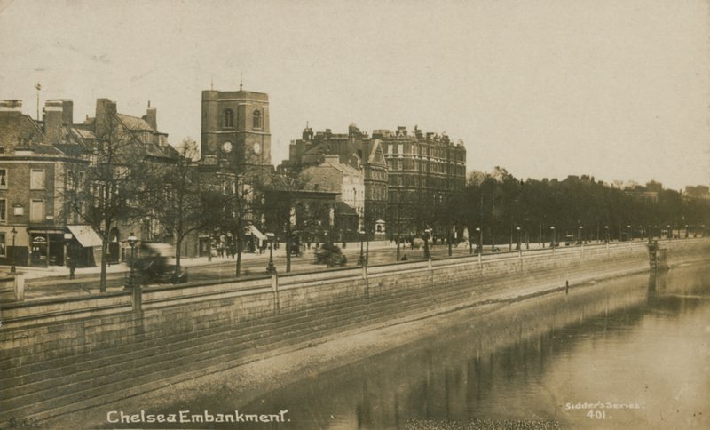 Chelsea Embankment av English Photographer