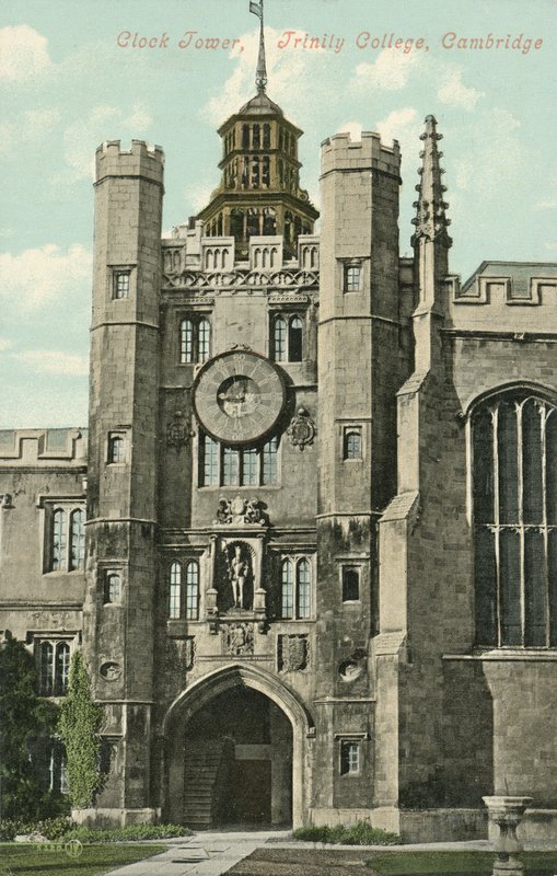 Clock Tower, Trinity College, Cambridge (färgfoto) av English Photographer