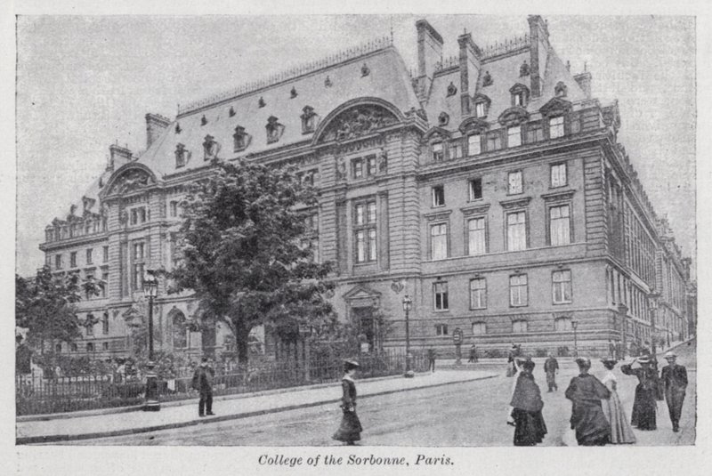 College of the Sorbonne, Paris (s/v foto) av English Photographer
