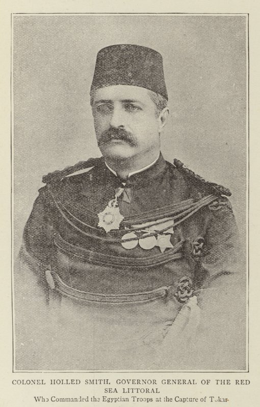 Överste Holled Smith, generalguvernör för Röda havets kust av English Photographer