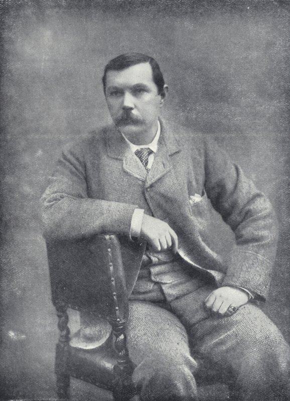 Dr A Conan Doyle (s/v foto) av English Photographer