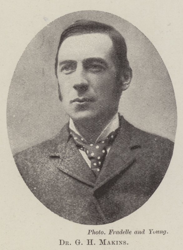 Dr G H Makins av English Photographer