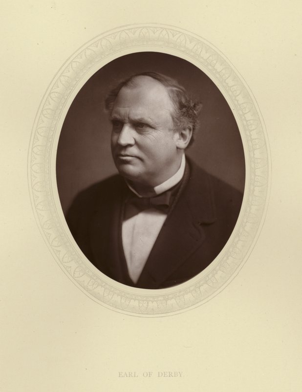 Earl of Derby av English Photographer