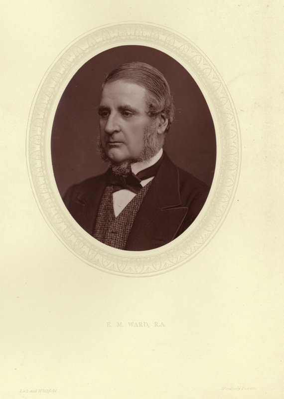 Edward Matthew Ward, engelsk narrativ målare av English Photographer