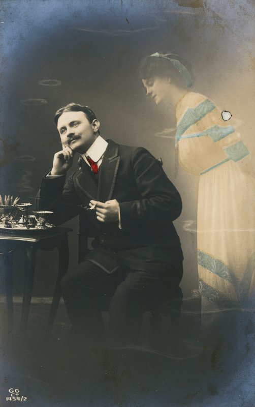 Edwardianskt vykort av English Photographer