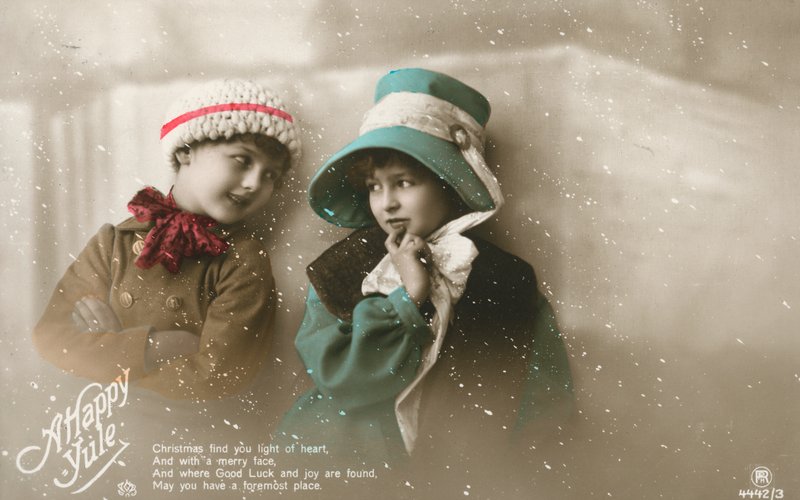 Edwardianskt vykort av English Photographer