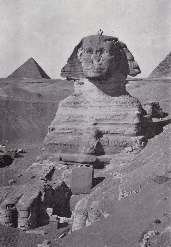 Egypten: Sphynxen (s/v foto) av English Photographer