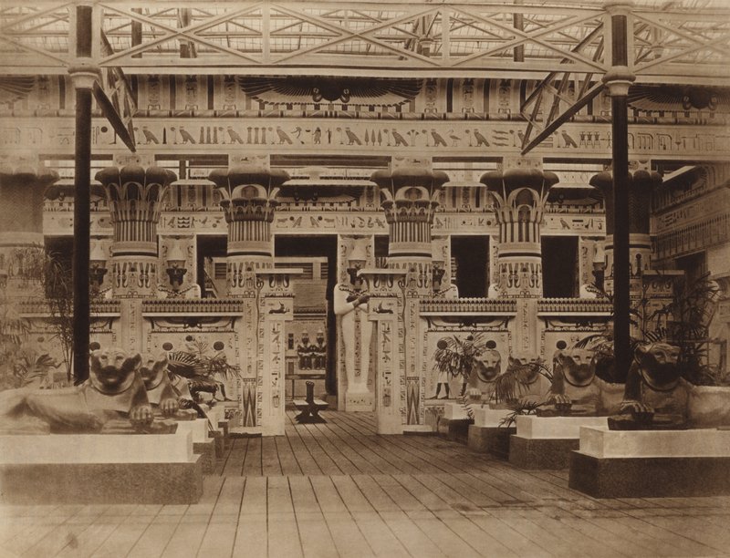 Ingång till den egyptiska domstolen av English Photographer