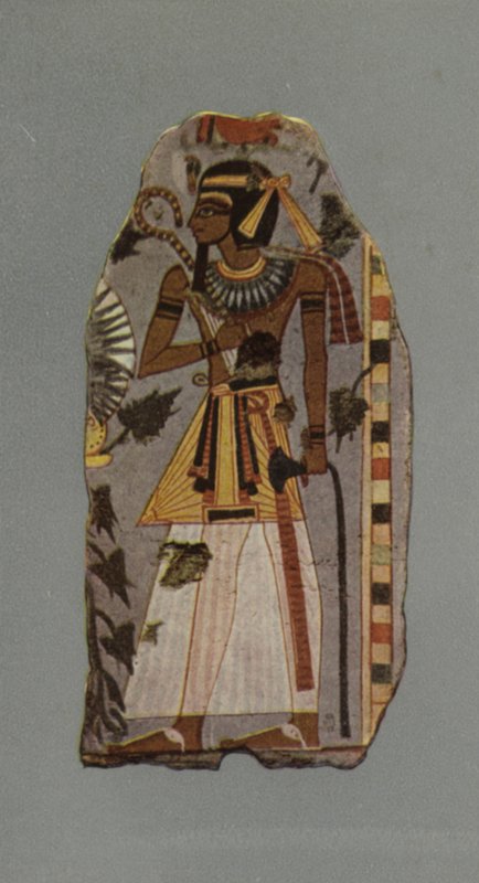 Figur av Amen-hetep I, kung av Egypten, 1600 f.Kr. (foto) av English Photographer