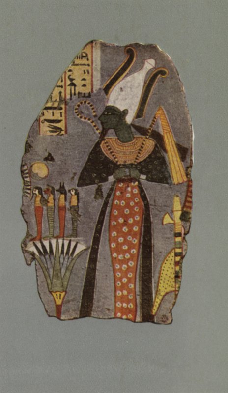 Figur av Osiris Khenti Amenti (foto) av English Photographer