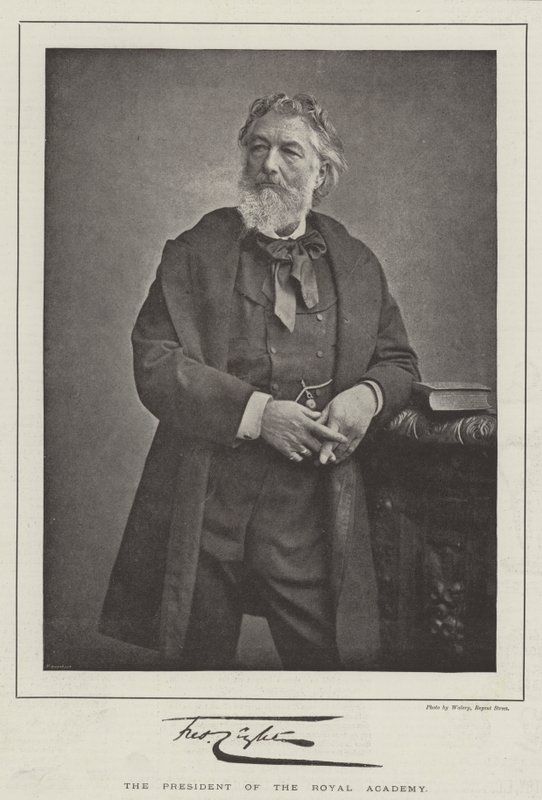 Frederic Leighton, presidenten för Royal Academy av English Photographer