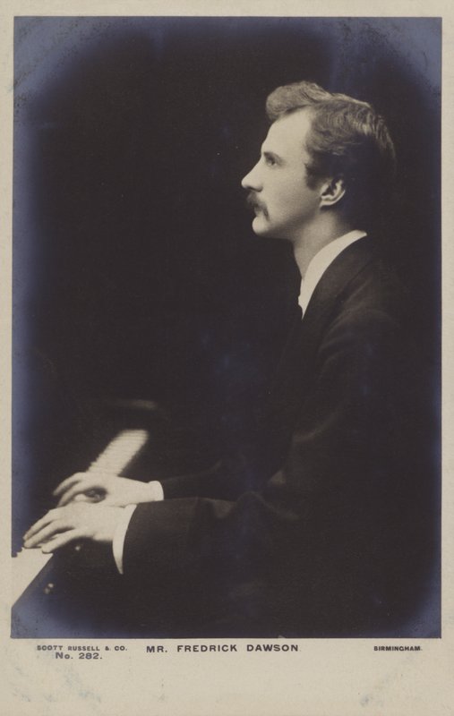 Frederick Dawson, engelsk pianist av English Photographer