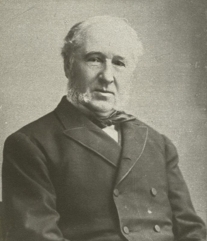 Frederick Greenwood, redaktör för Pall Mall Gazette (s/v foto) av English Photographer