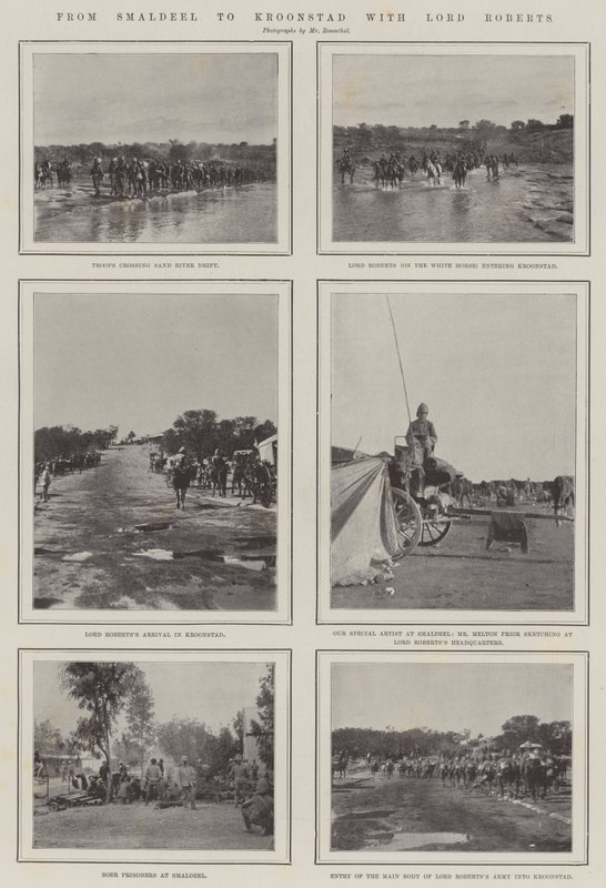 Från Smaldeel till Kroonstad med Lord Roberts av English Photographer