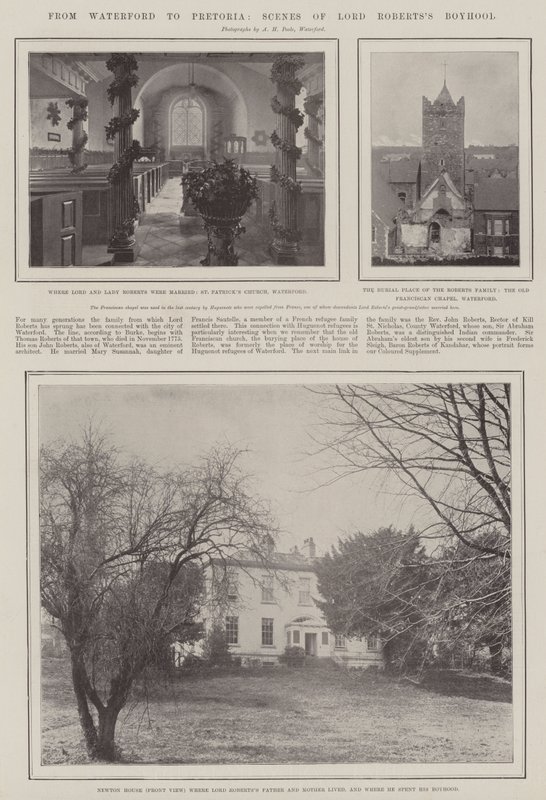 Från Waterford till Pretoria, Scenes of Lord Roberts Boyhood av English Photographer