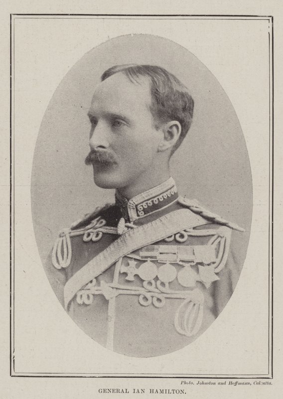 General Ian Hamilton av English Photographer