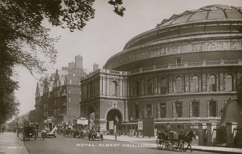 Översikt över Royal Albert Hall av English Photographer
