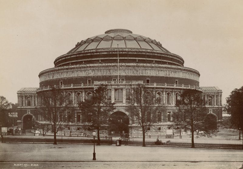Översikt över Royal Albert Hall av English Photographer