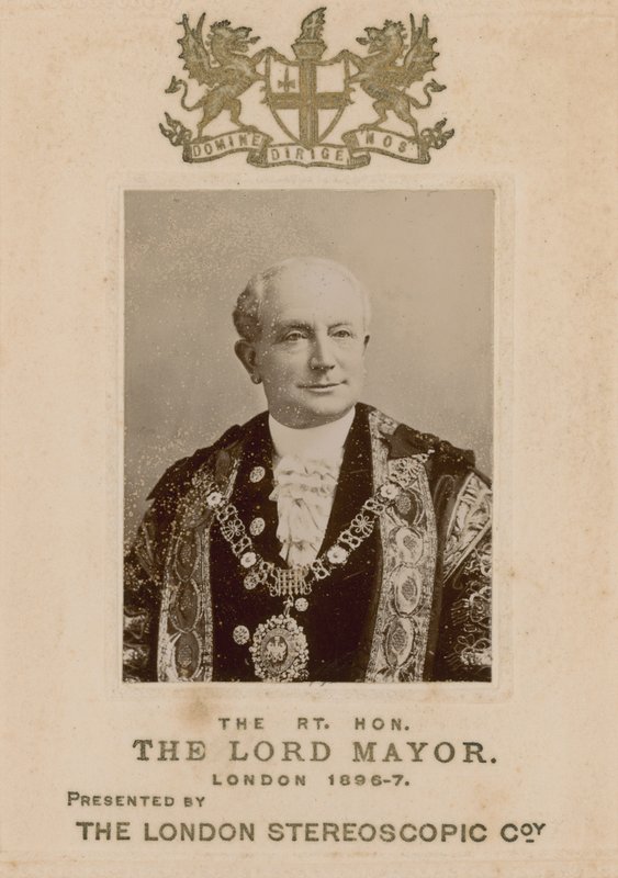 George Faudel-Phillips, Londons höger ärade borgmästare av English Photographer