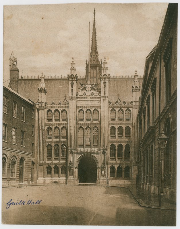 Guildhall, London. viktorianskt fotografi av English Photographer