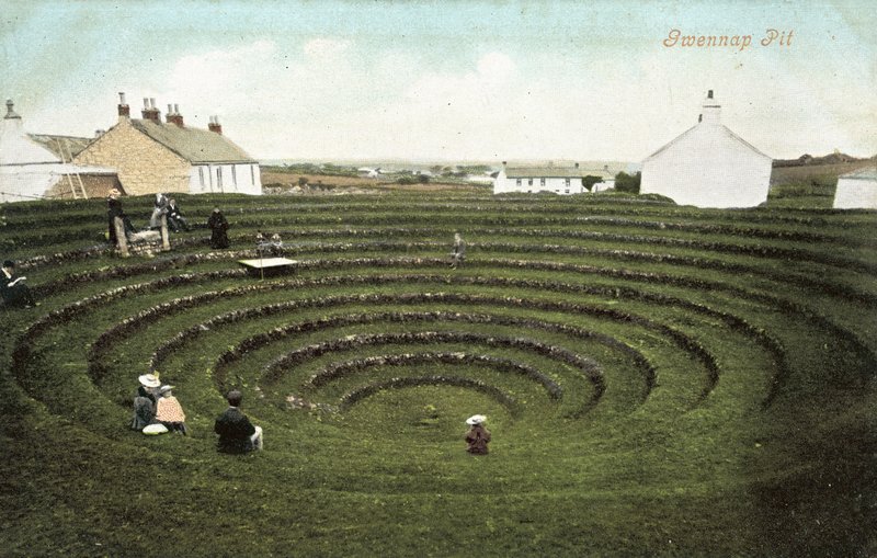 Gwennap Pit (färgfoto) av English Photographer