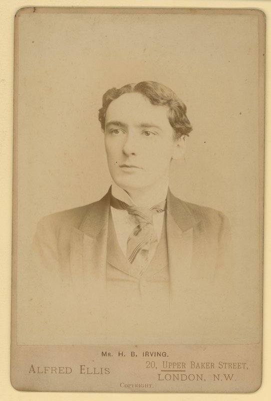 H B Irving, skådespelare och teaterchef av English Photographer