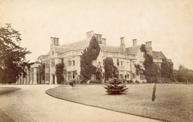 Hannington Hall, Wilts (s/v foto) av English Photographer
